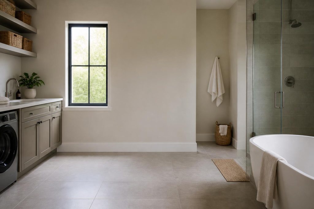 Bathroom repair finish